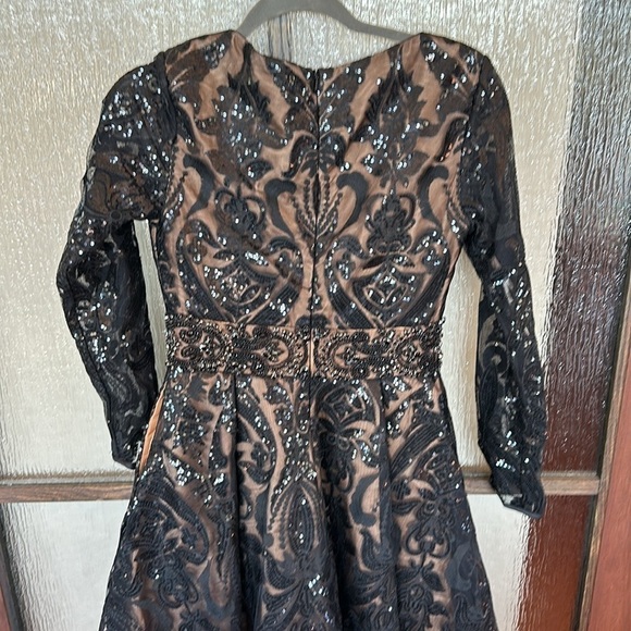 Mac Duggal SEQUIN EMBELLISHED A-LINE COCKTAIL DRESS size 4 New $598 sold out - Picture 12 of 14